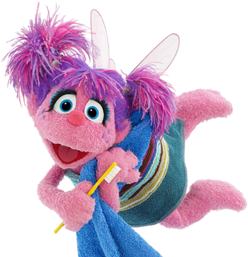 The Gallery For > Sesame Street Abby Png - Abby Cadabby Transparent (590x509), Png Download