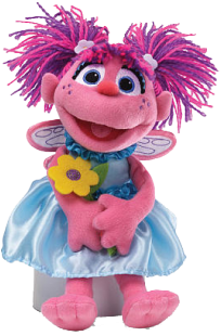 Sesame Street 320721 Abby 11-inch Flowers - Abby Sesame Street (380x380), Png Download