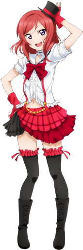 Nishikino Maki Character Profile - Love Live Maki Png (282x520), Png Download