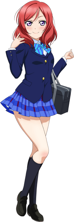 Ll Sif Asa Maki - Love Live Maki (310x745), Png Download