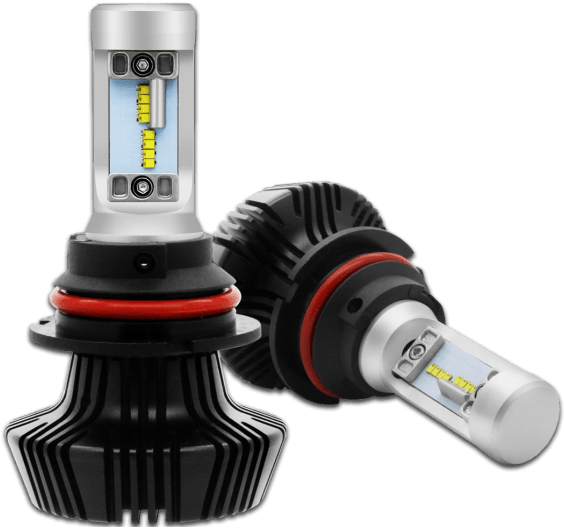 Vanguard 9004 Led Headlight Bulb - Light-emitting Diode (645x645), Png Download