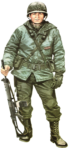 Uniformes De La Guerra De Malvinas Vietnam, Military - Uniforme Soldado Argentino Malvinas (250x500), Png Download