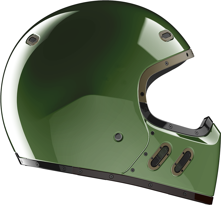 Two Very Different Helmets - Motorcycle Helmet (1200x1200), Png Download