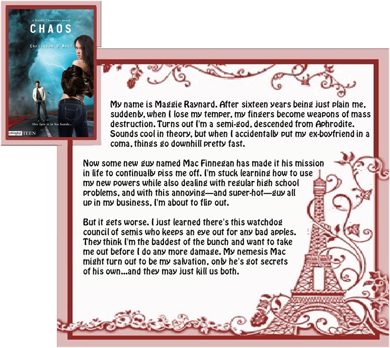 Maggie Raynard Is Different - Chaos (kardia Chronicles) By Christine O'neil 9781502388629 (775x692), Png Download