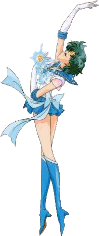 Super Sailor Mecury - Sailor Mercury (280x480), Png Download