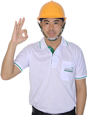 Construction Worker (379x370), Png Download