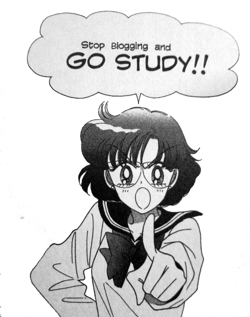 Sailor Mercury Manga Black And White (500x633), Png Download
