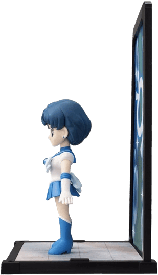 Sailor Mercury (sailor Moon) Bandai Tamashii Nations (600x600), Png Download