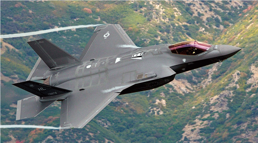 Lockheed Martin F-35 Lightning Ii (1500x500), Png Download