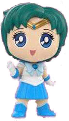 Sailor Moon Sailor Mercury - Sailor Mercury (285x500), Png Download