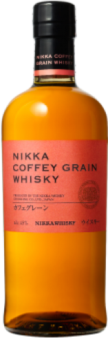 Nikka Coffey Grain Japanese Whiskey - Nikka Coffey Grain Whisky - 750 Ml Bottle (405x500), Png Download