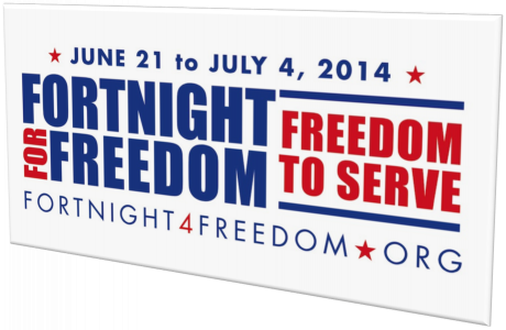 Us Bishops Launch 3rd Annual Fortnight For Freedom - Fortnight For Freedom (460x300), Png Download
