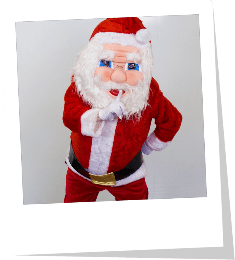 Xmas 1 Top6 Mascot Santa - Santa Claus (805x889), Png Download