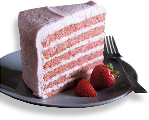 Fresh Made Food Means Fresh Made Desserts, Too - Newks Cake (559x500), Png Download