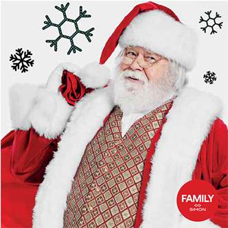 Santa Photo Experience - Shopping Mall (400x400), Png Download