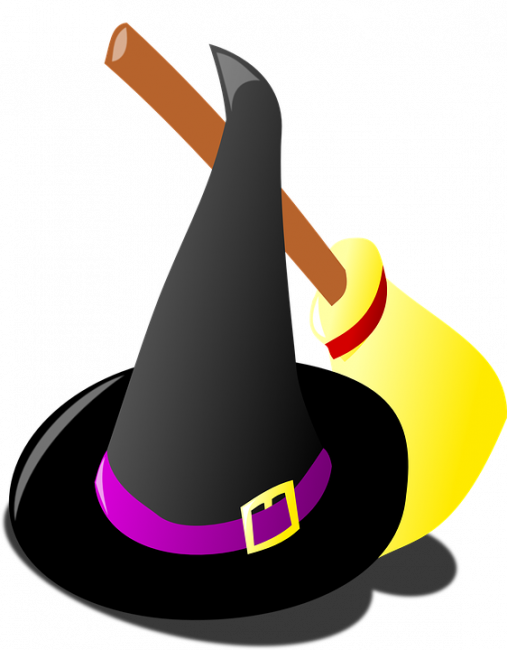 Halloween Witch Hat Png Halloween Witch Hat (507x650), Png Download