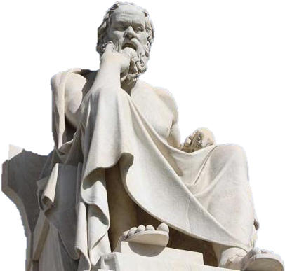 A Second Kind Of Happiness We Can Associate With What - Socrates Statue (600x400), Png Download