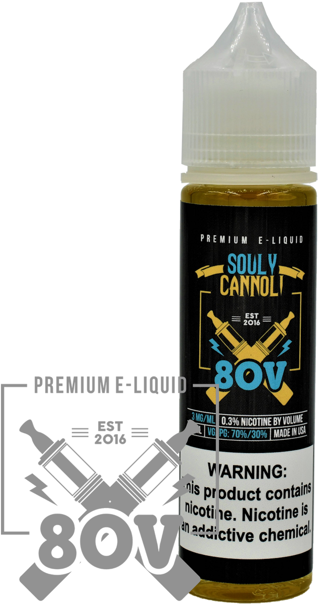 80v-souly Cannoli - Electronic Cigarette Aerosol And Liquid (784x1280), Png Download