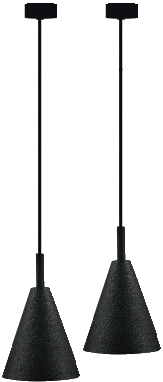 Aluminum Led Pendant Light 5w Sl372 - Paddle (940x400), Png Download