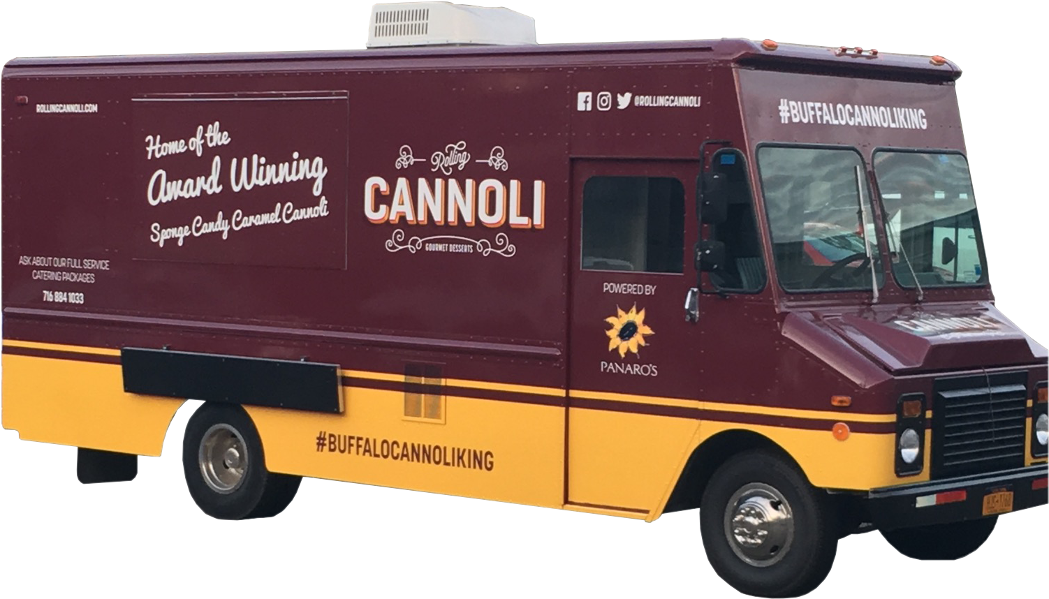 2015 Best Dessert - Holy Cannoli Food Truck (1536x905), Png Download