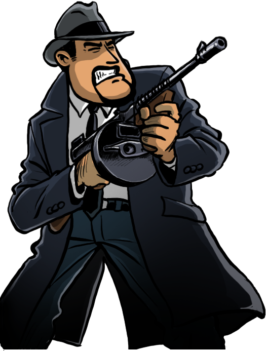 Guns, Gore & Cannoli - Guns Gore & Cannoli Vinnie (525x693), Png Download
