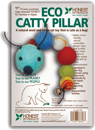 Honest Pet Products Eco-catty Pillar (423x600), Png Download