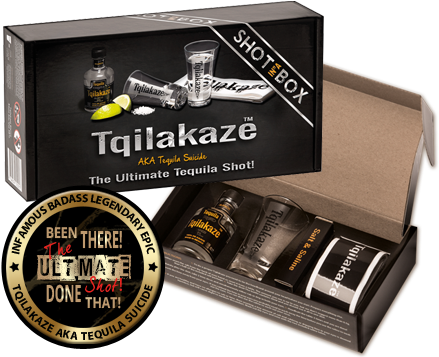 Tqilakaze 2 Shots In The Box - Tqilakaze (470x360), Png Download
