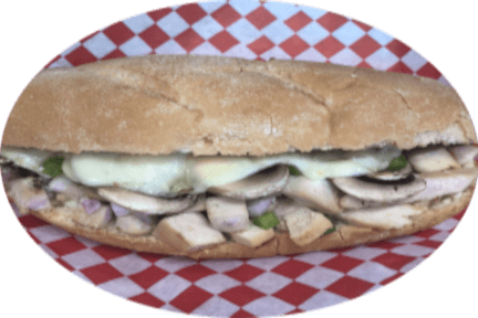 Chicken Philly Cheese Steak $8 - Fast Food (432x288), Png Download