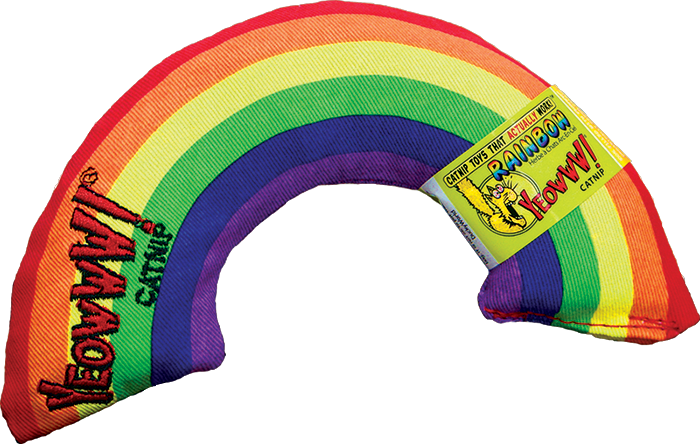 Cat Toy Catnip Yeowww Raimbow At Saltypaws - Yeowww Cat Toys (700x444), Png Download