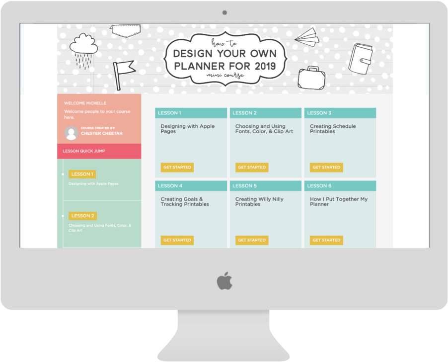 Planner Course - Portable Network Graphics (1000x834), Png Download