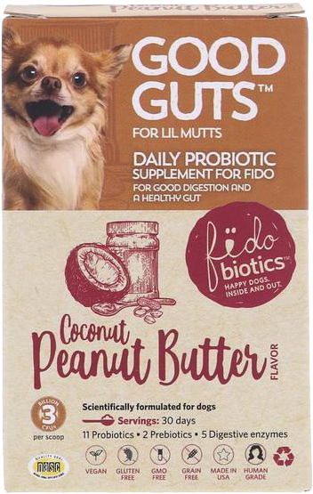 Next - Fidobiotics - Good Guts For Lil Mutts Dog Probiotic (600x600), Png Download
