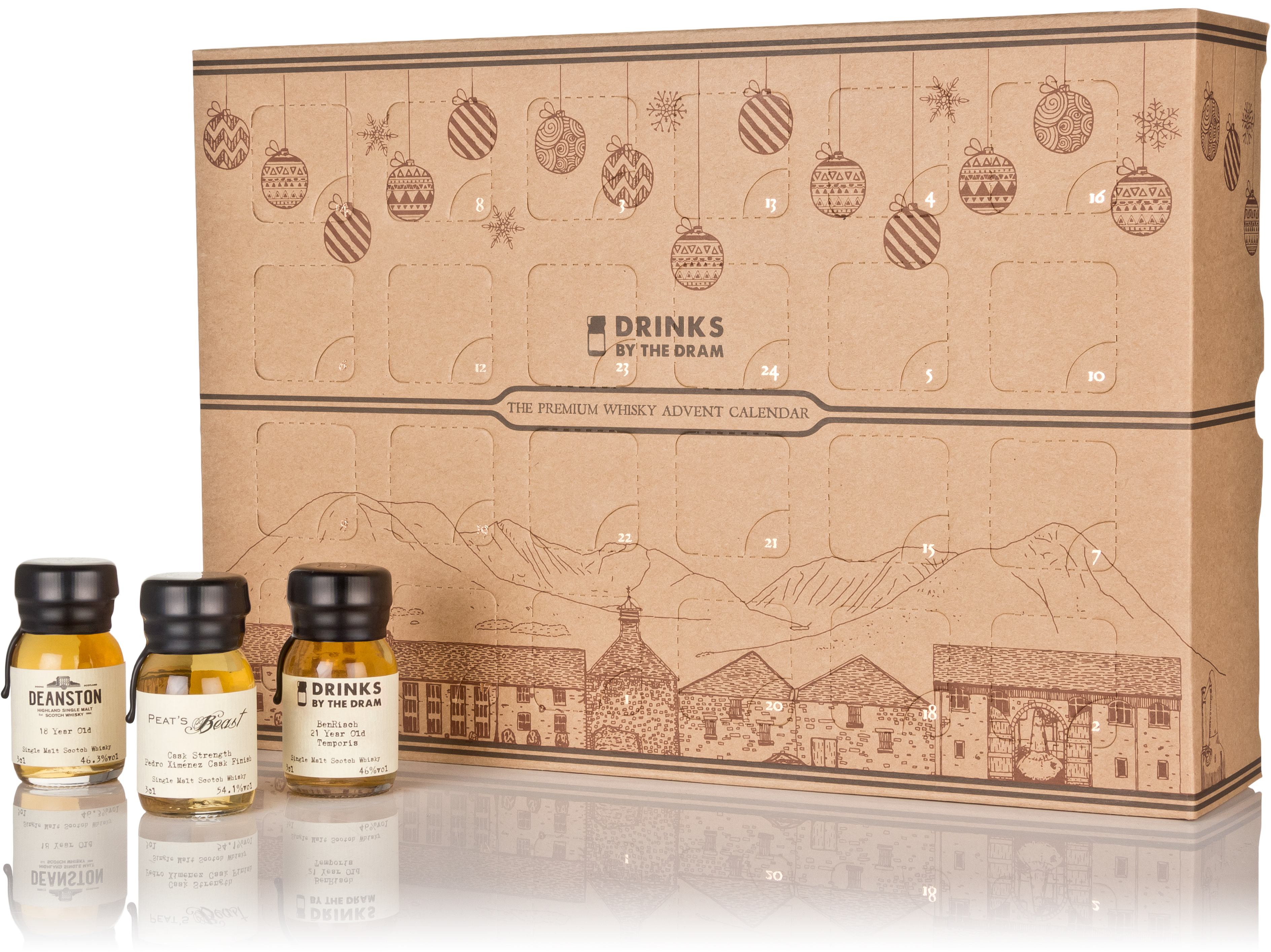 The Premium Whisky Advent Calendar Craft (4176x3003), Png Download