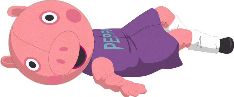 Mascots Pepa Pig - Portable Network Graphics (900x375), Png Download