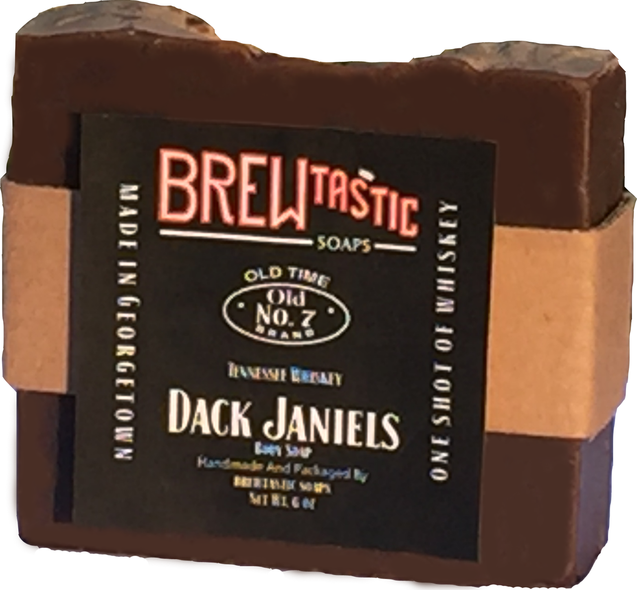 Each Bar Is Made With One Full Shot Of Whiskey The - Brewtastic Soaps Whiskey Soap, Dack Janiels (1280x1186), Png Download