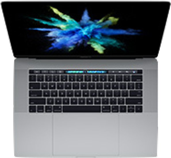 Apple Macbook Pro 15" W/touchbar - Macbook Pro 15 2017 (620x556), Png Download