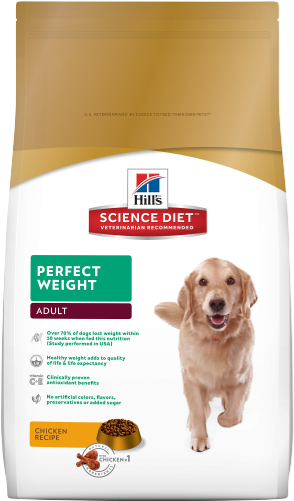 Sd Adult Perfect Weight Dog Food Dry - Science Diet Perfect Weight Dog Food (500x500), Png Download