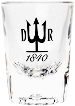 Shot Glass By Devils River Whiskey - Pint Glass (690x690), Png Download