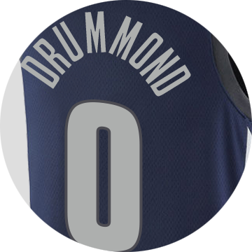 Detroit Pistons Luke Kennard - Jersey (360x360), Png Download