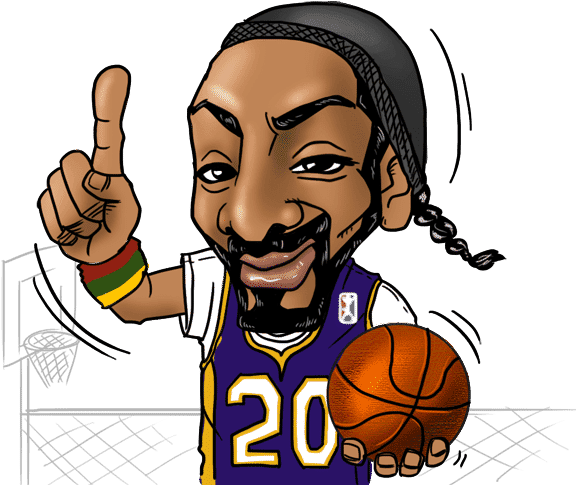 Snoop Dog Status - Drawing (600x493), Png Download