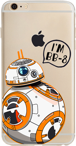 Case Star Wars I'm Bb-8 Droid Robot For Iphone 6 6s - Bb8 Phone Case (500x500), Png Download