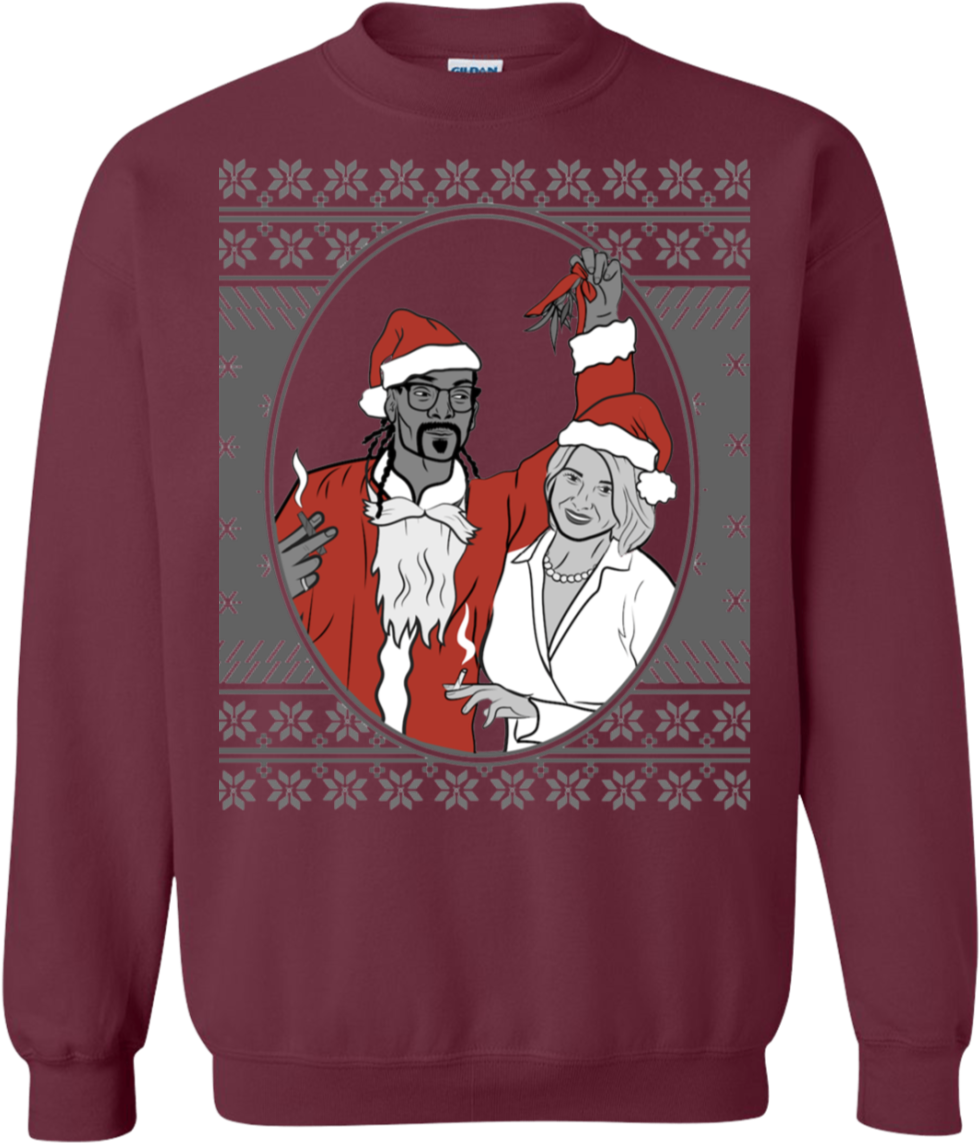 Twas The Nizzle Before Christmizzle - Shirt (1155x1155), Png Download