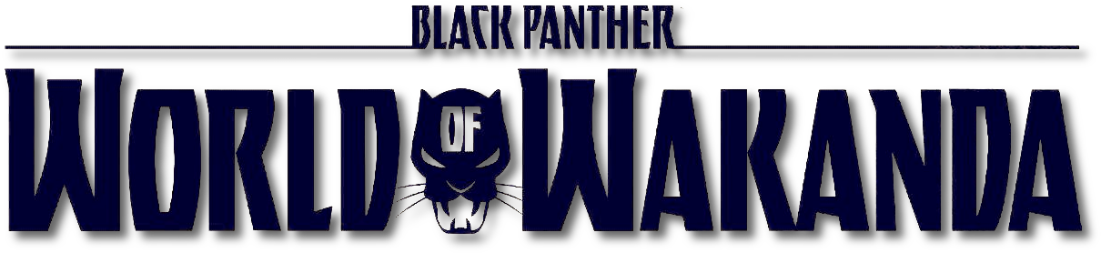 World Of Wakanda Logo1 - Black Panther: World Of Wakanda #4 (1228x299), Png Download