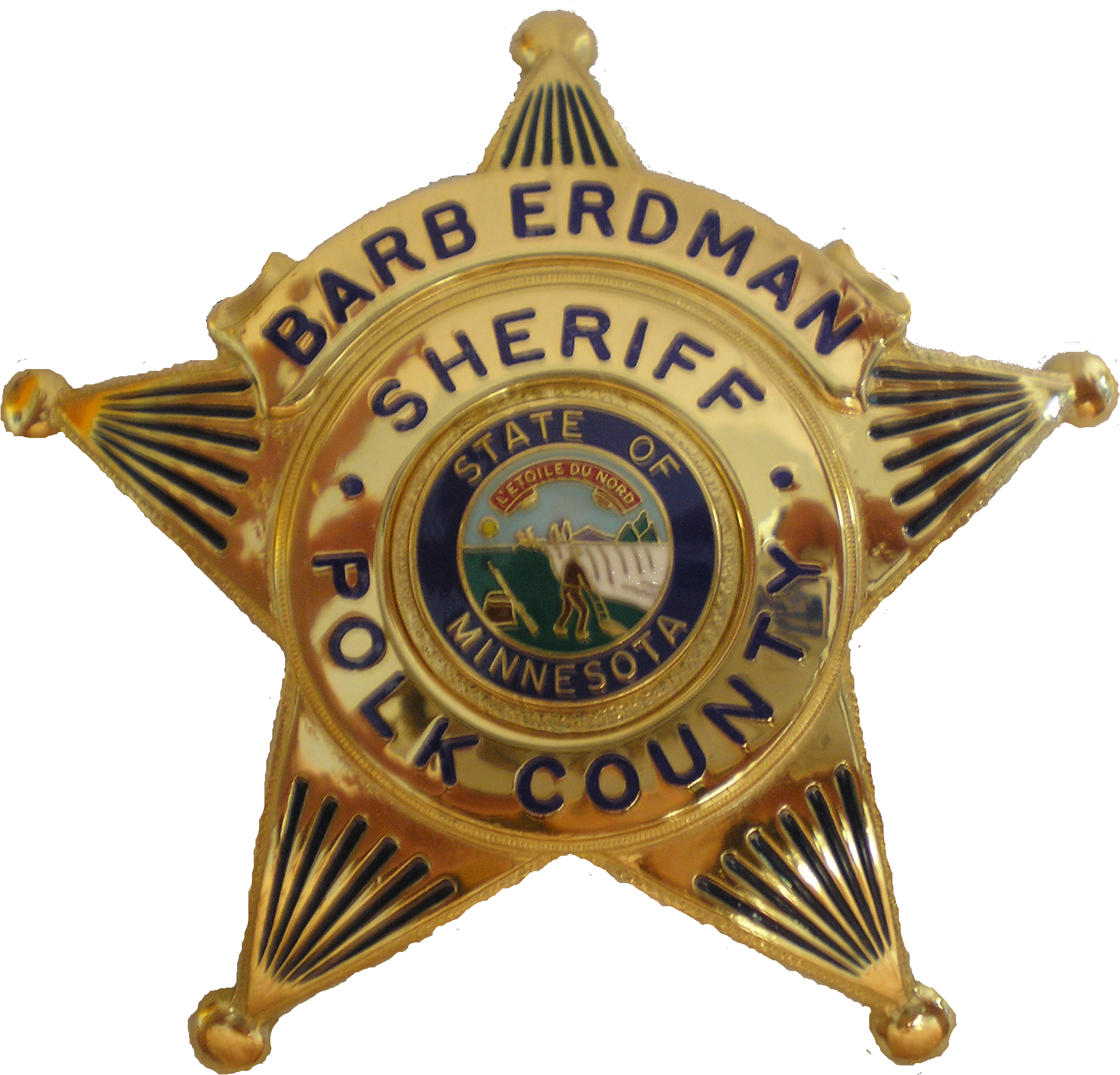 Badgeii - Polk County Sheriff Badge (2592x1944), Png Download
