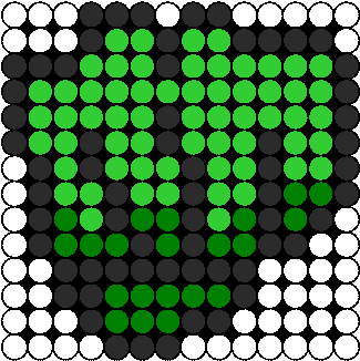 Hulk Fist Punch Charm Perler Bead Pattern / Bead Sprite - Bletchley Park (367x370), Png Download