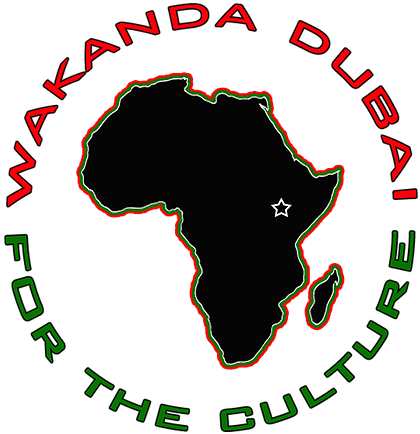 Wakandadubai Logo[black] - Illustration (563x598), Png Download