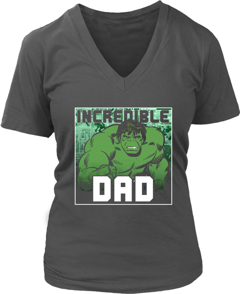 Marvel Hulk Fathers Day Incredible Dad Graphic T-shirt - Marvel New Avengers Canvas Box (1024x1024), Png Download