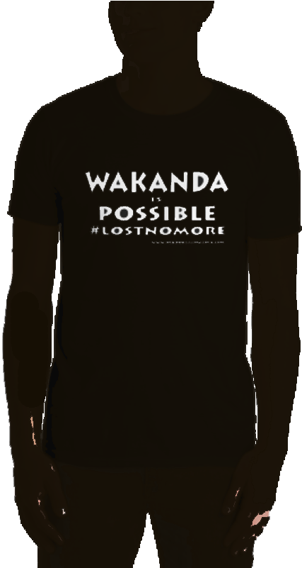 L Wakanda Tee - Long-sleeved T-shirt (800x800), Png Download