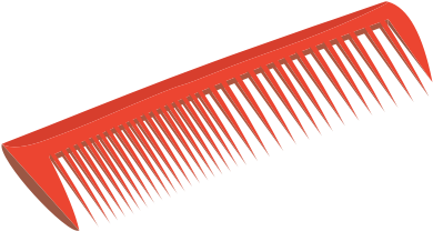 Free Comb - Brush (618x800), Png Download