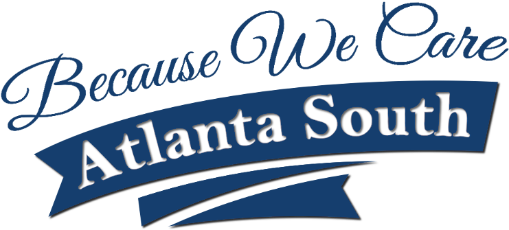 Because We Care - South Atlanta (771x352), Png Download