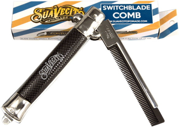 Free Barber Comb Png - Suavecito Firme Hold Unscented Pomade 113g (600x480), Png Download